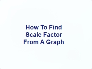 Worksheet Solutions: Finding Scale Factor From a Graph